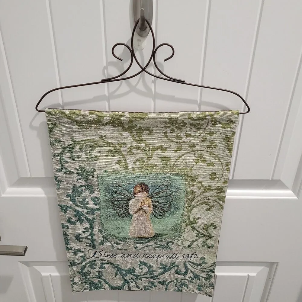 Willow Tree Susan Lordi Prayer Bless Keep Safe Tapestry Ornate Metal Wall Hanger